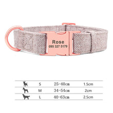 Pet Dog Collar Engraving Anti-Lost Collar