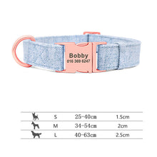 Pet Dog Collar Engraving Anti-Lost Collar