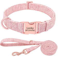 Pet Dog Collar Engraving Anti-Lost Collar