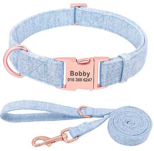 Pet Dog Collar Engraving Anti-Lost Collar